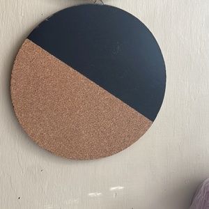 Chalkboard & Cork-board Circle